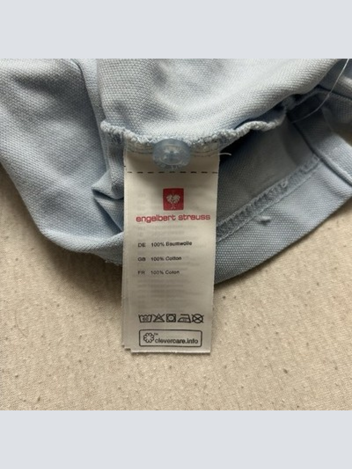 Engelbert Strauss Polo Shirt Regular Fit Blau Damen Größe S Maße siehe Fotos