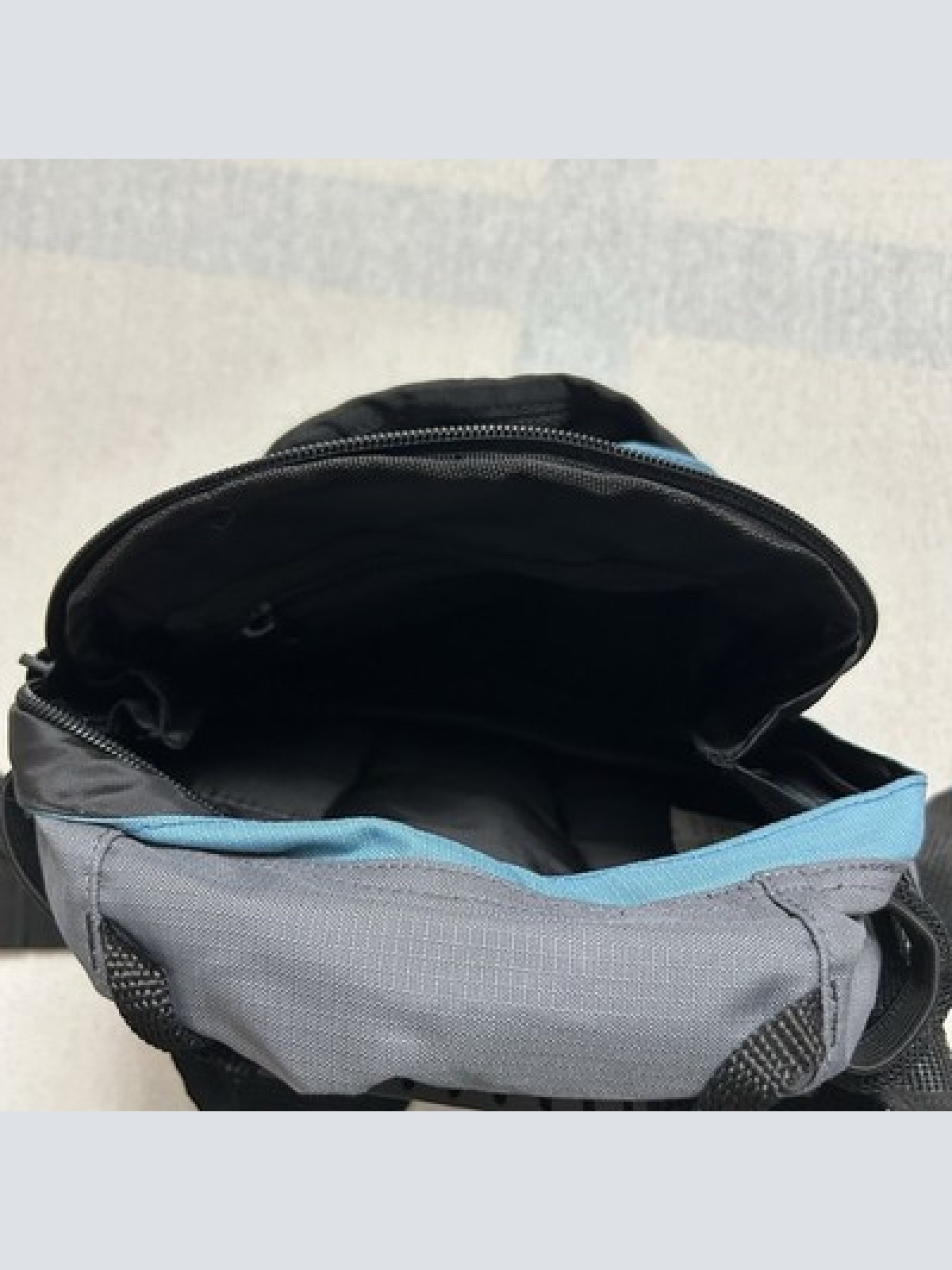 Spartan Sport Hüfttasche Wandern Walking Outdoor 23cm Blau Grau Verstellbar