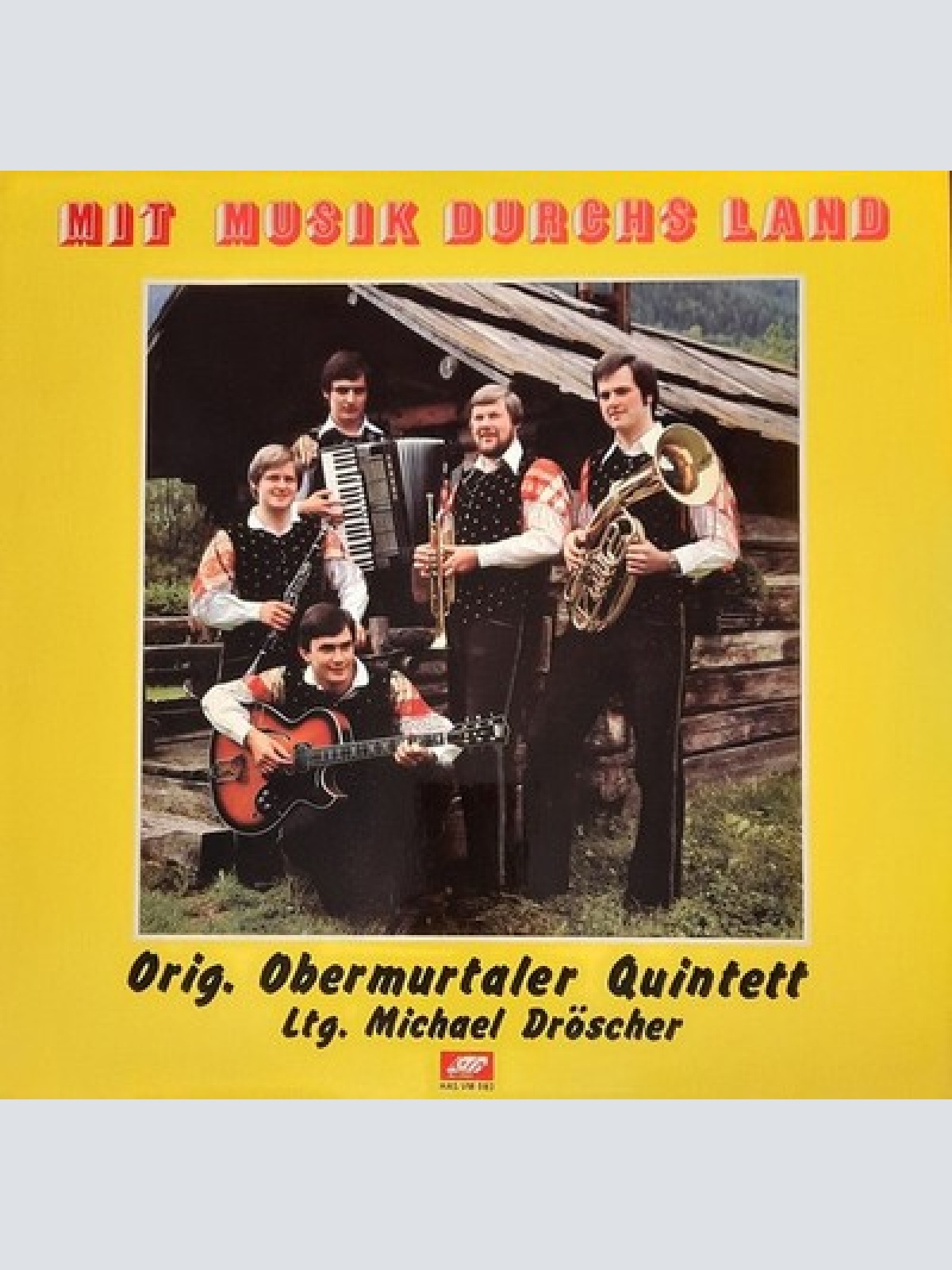 LP Orig. Obermurtaler Quintett - Mit Musik Durchs Land