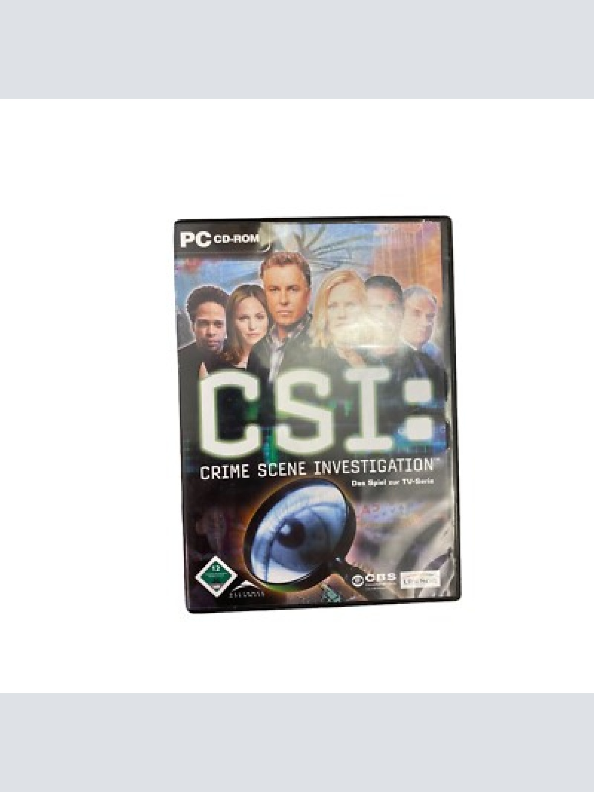 3415 CSI: CRIME SCENE INVESTIGATION DAS SPIEL ZUR TV-SERIE PC CD-ROM HC +Abb