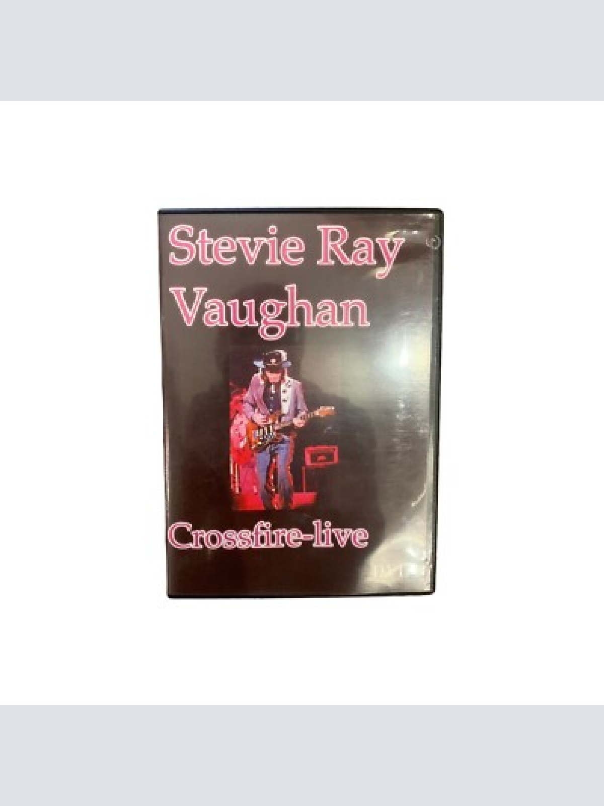 3422 Stevie Ray Vaughan CROSSFIRE-LIVE HC DVD English