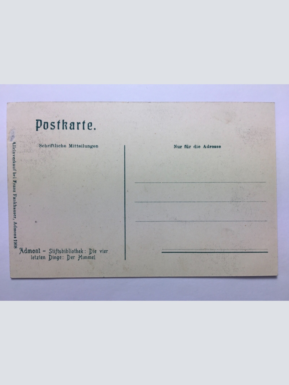 Stiftsbibliothek Admont „Der Himmel“ (J.Th.Stammel) 30129 TH ShSt