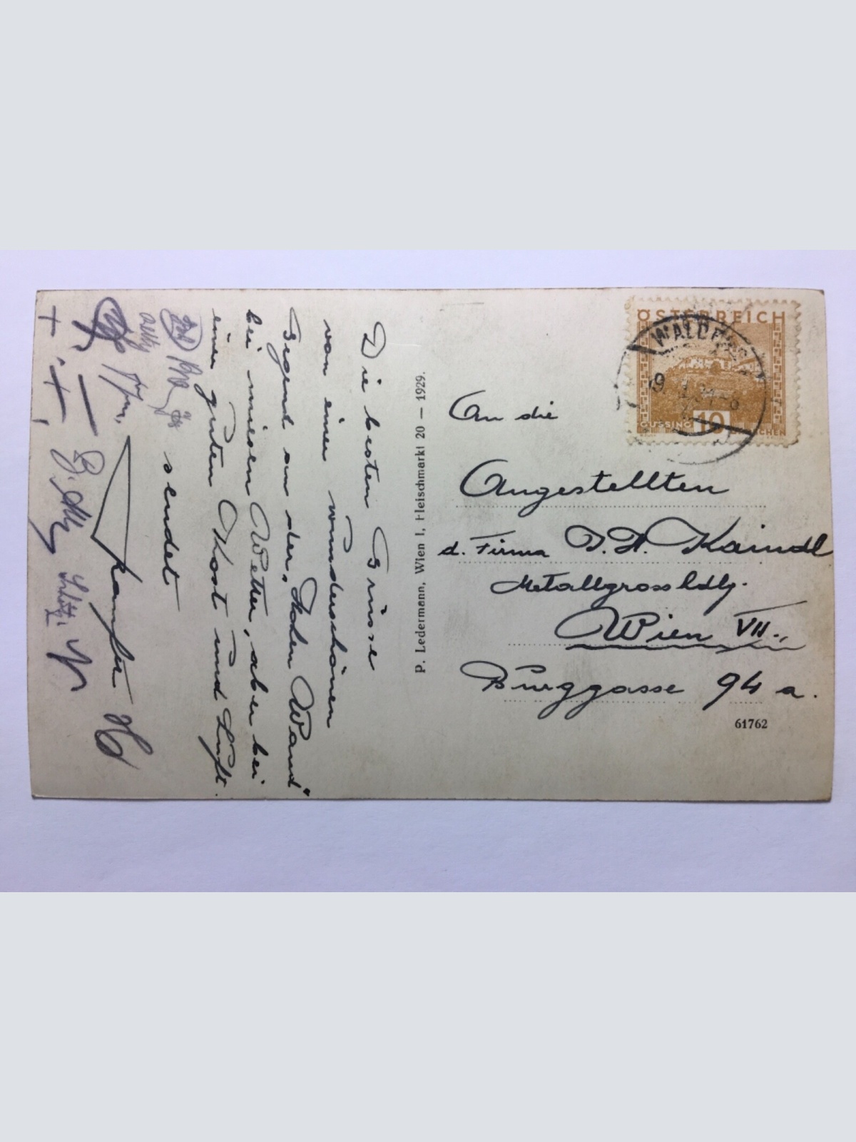 Wopfing - Genesungsheim der Greminalkrankenkassa Wr. Kaufmannschaft 30099 ShNö