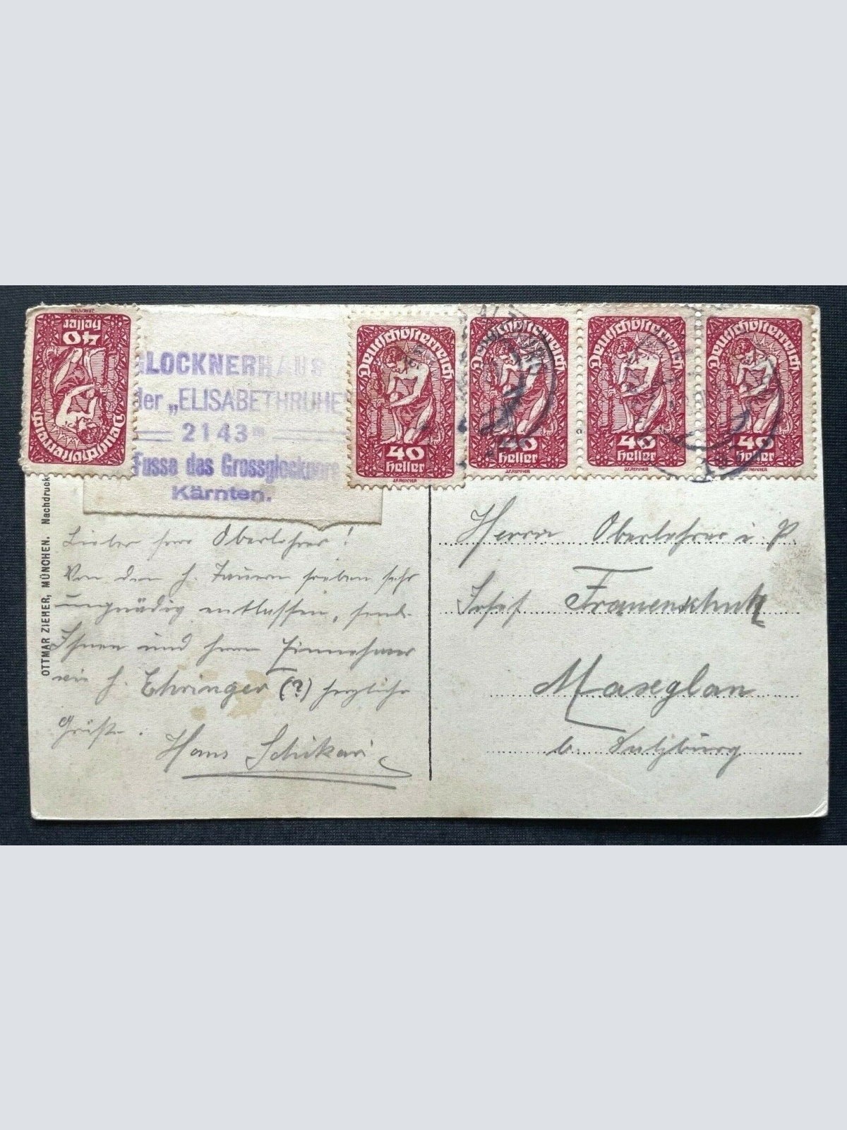 Dorf Kaprun Giselabahn Ortschaft Kirche Gebirge  Salzburg Österreich 410697