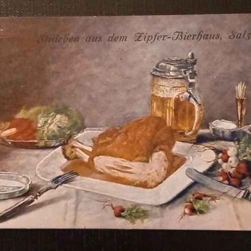Stilleben Aus Dem Zipfer Bierhaus Salzburg Bier Gr 1547 H