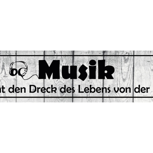 Schild Musik Leben Seele Lieder Songs Singen Instrumente 46 x 10 Blech od. Holz