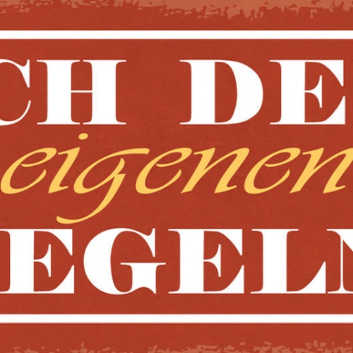 Schild Mach Deine Eigenen Regeln Leben Einstellung Meinung 27x10 Blech od.Holz