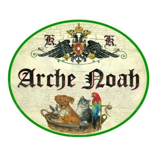 Kuk nostalgie holzschild arche noah