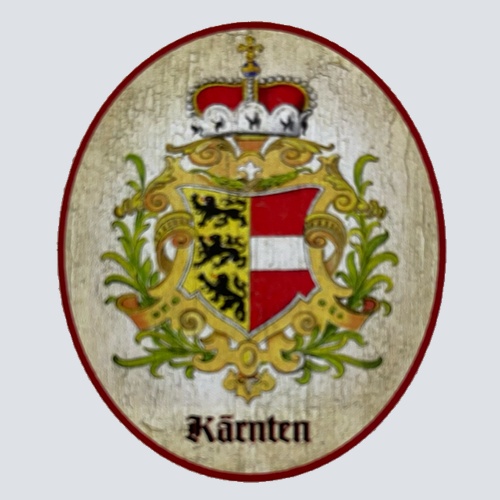 Nostalgie Holzschild Kärnten Wappen Bundesland Österreich Schild