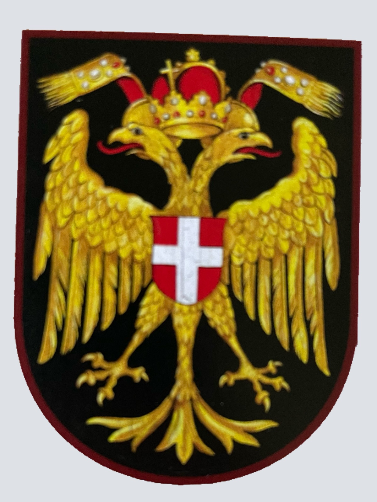 Nostalgie Holzschild Wien Wappen Österreich Schild