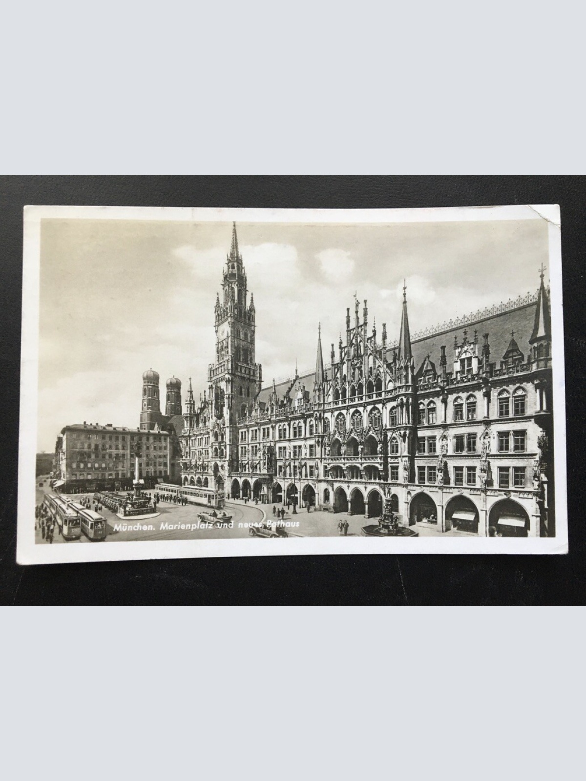 München - Marienplatz und neues Rathaus - Bayern, Deutschland 400399 TH