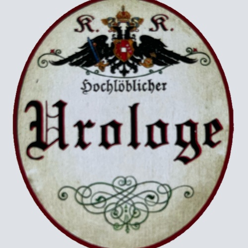 KuK Nostalgie Holzschild Hochlöblicher Urologe Arzt Doktor Urologie Schild