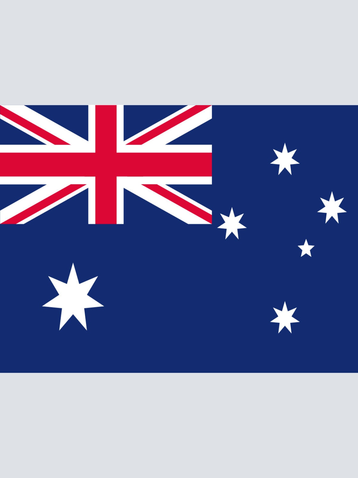 Schild Flagge Australien Australia Fahne 12x18 / 20x30 / 30x40 Blech od. Holz