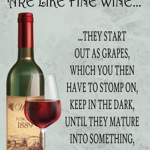 Schild Men Männer Fine Wine Wein Grapes 12x18 / 20x30 / 30x40 Blech od. Holz