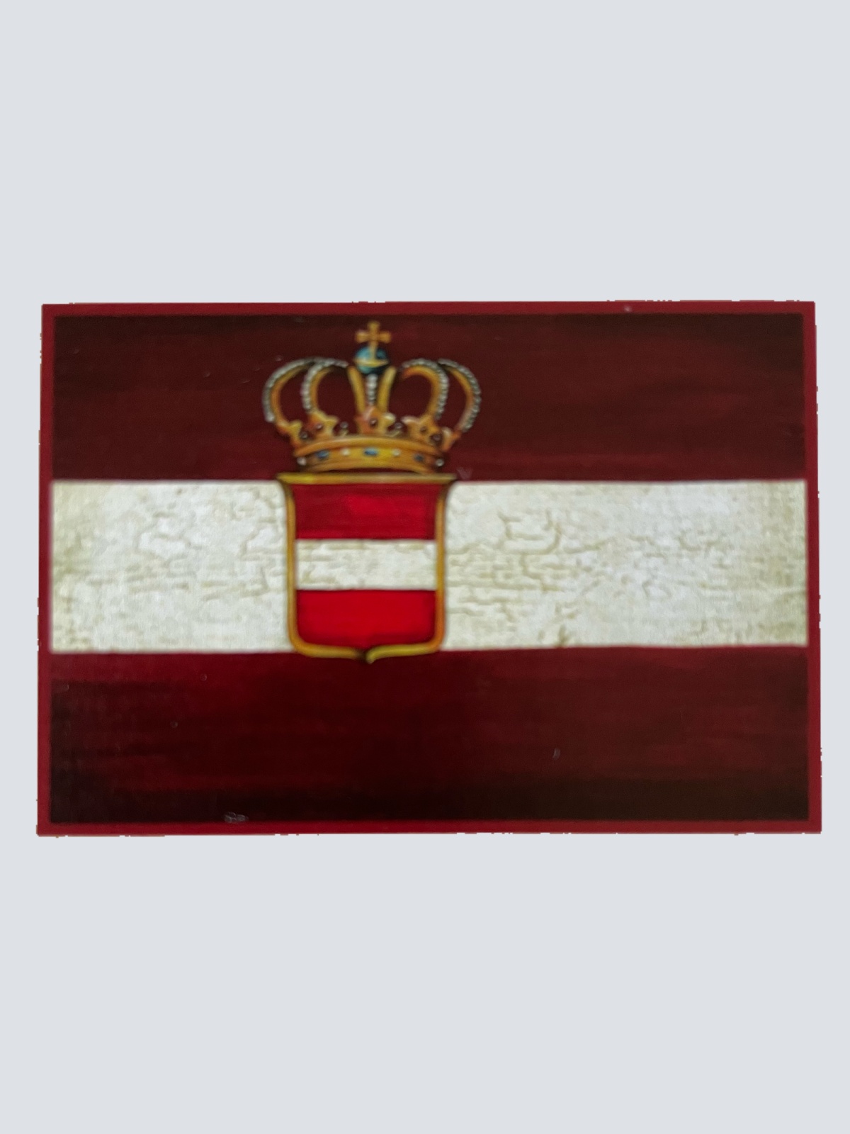 Nostalgie Holzschild Flagge Österreich Krone Wappen Fahne KuK Schild
