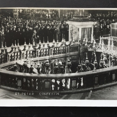 Rom/Roma - St. Peter - Confessio - Vatikan Italien 400271 TH F
