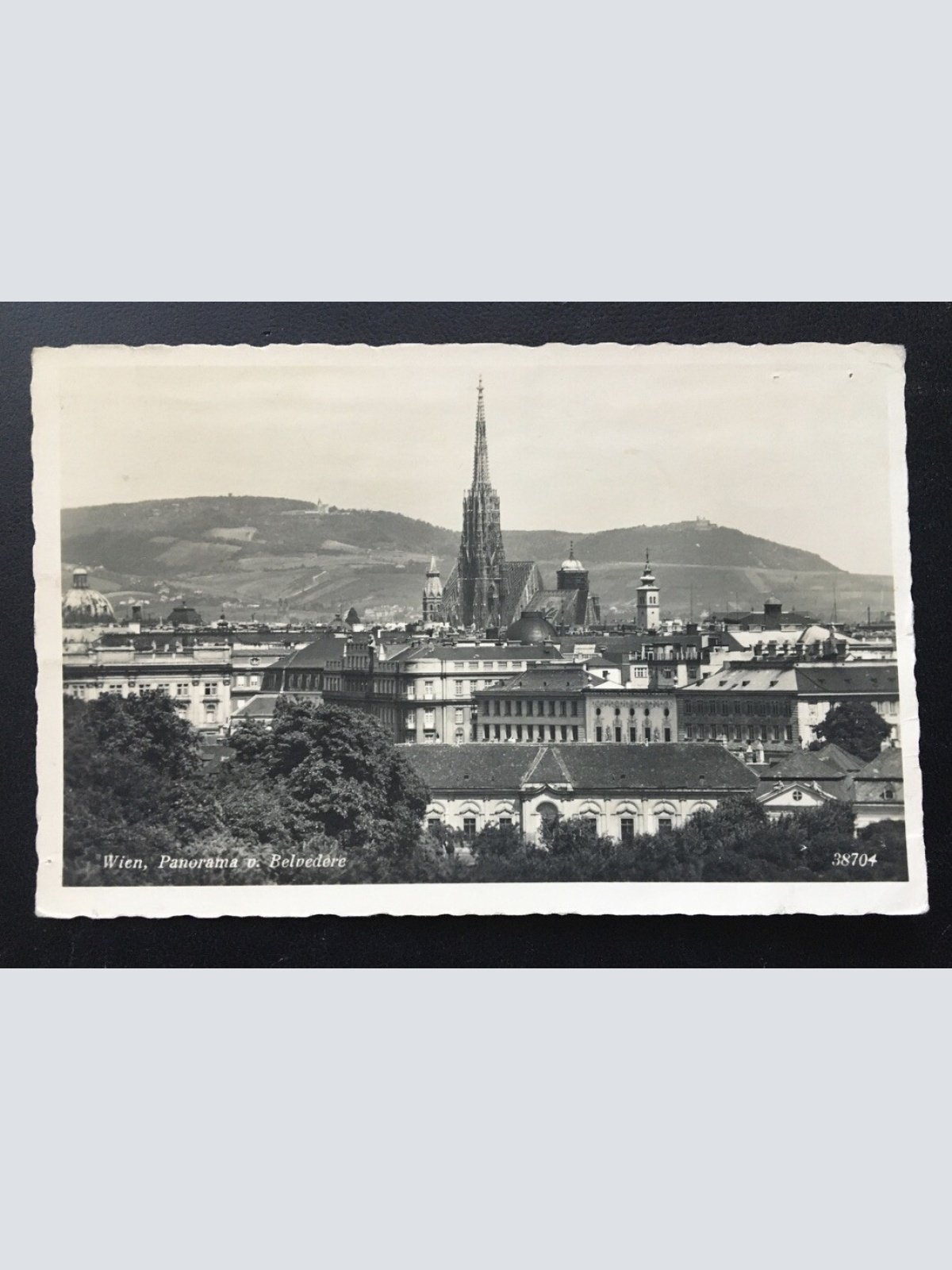 Wien - Panorama v. Belvedere - Österreich 400392 TH