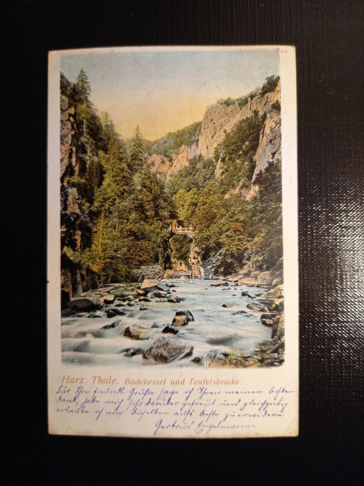 Harz Thale, Bodekessel u.Teufelsbrücke 410432 gr C