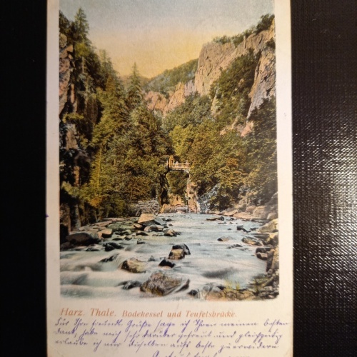 Harz Thale, Bodekessel u.Teufelsbrücke 410432 gr C