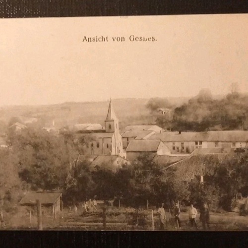 Ansicht Von Gesnes Mayenne Gr 1638 H