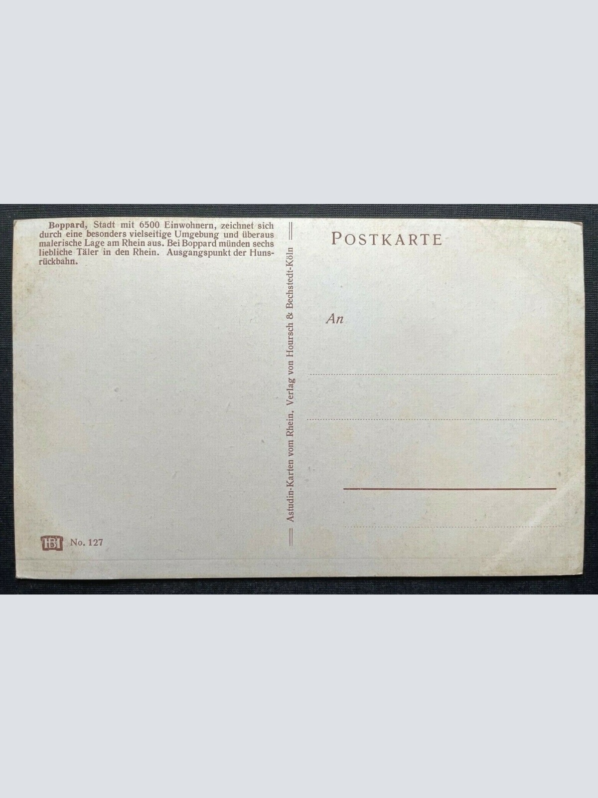 Boppard Stadt Rhein Fluss Kirche Gebäude Rheinland-Pfalz Deutschland 410138 TH C