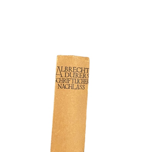 4279 A. DÜRERS SCHRIFTL. NACHLASS m. 12 ZEICHNUNGEN u. 3 HOLZSCHNITTEN DÜRERS