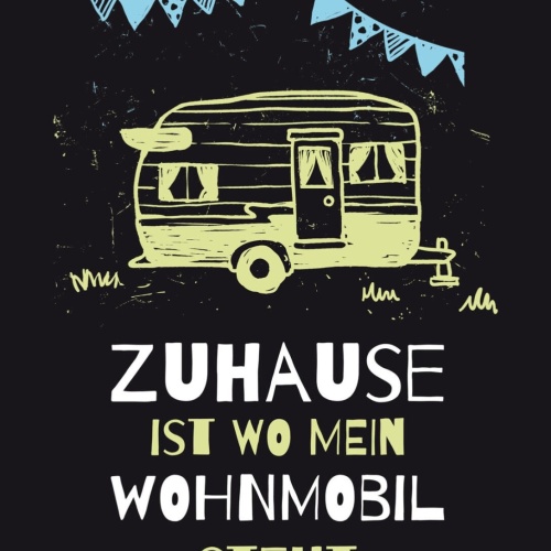 Schild Zuhause Ist Wo Mein Wohnmobil Steht Campen 12x18 20x30 30x40 Blech/Holz