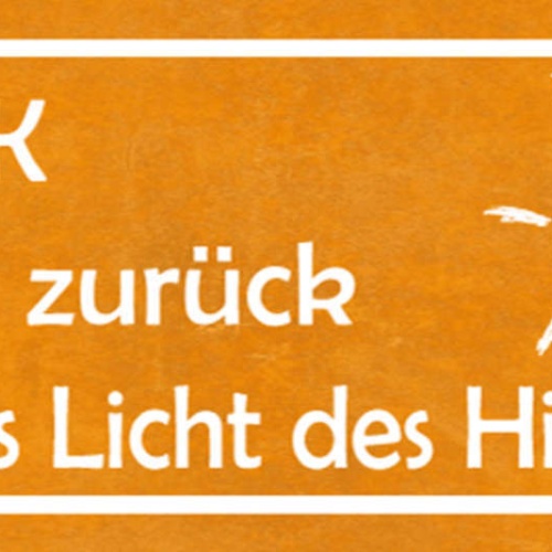 Schild Glück Strahlt Zurück Wie Das Licht Des Himmels Sonne 27x10 Blech od.Holz