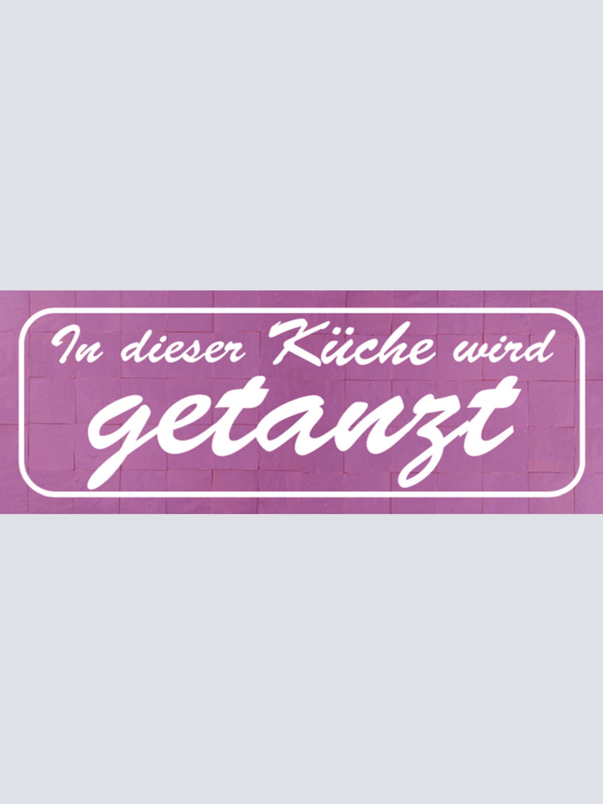 Schild In Dieser Küche Wird Getanzt Tanzen Tanz Kochen 27x10 Blech od.Holz