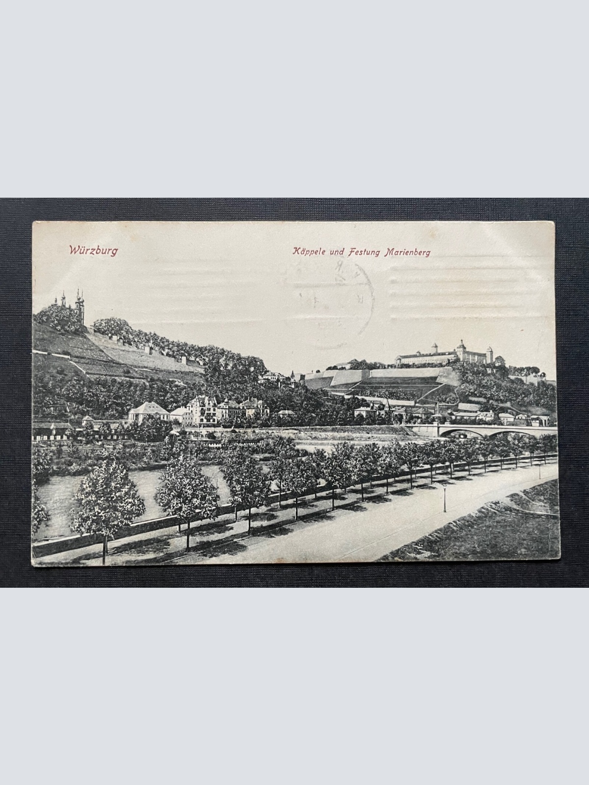 Würzburg Köppele Festung Marienberg Burg Allee Bayern Deutschland 400451 TH F