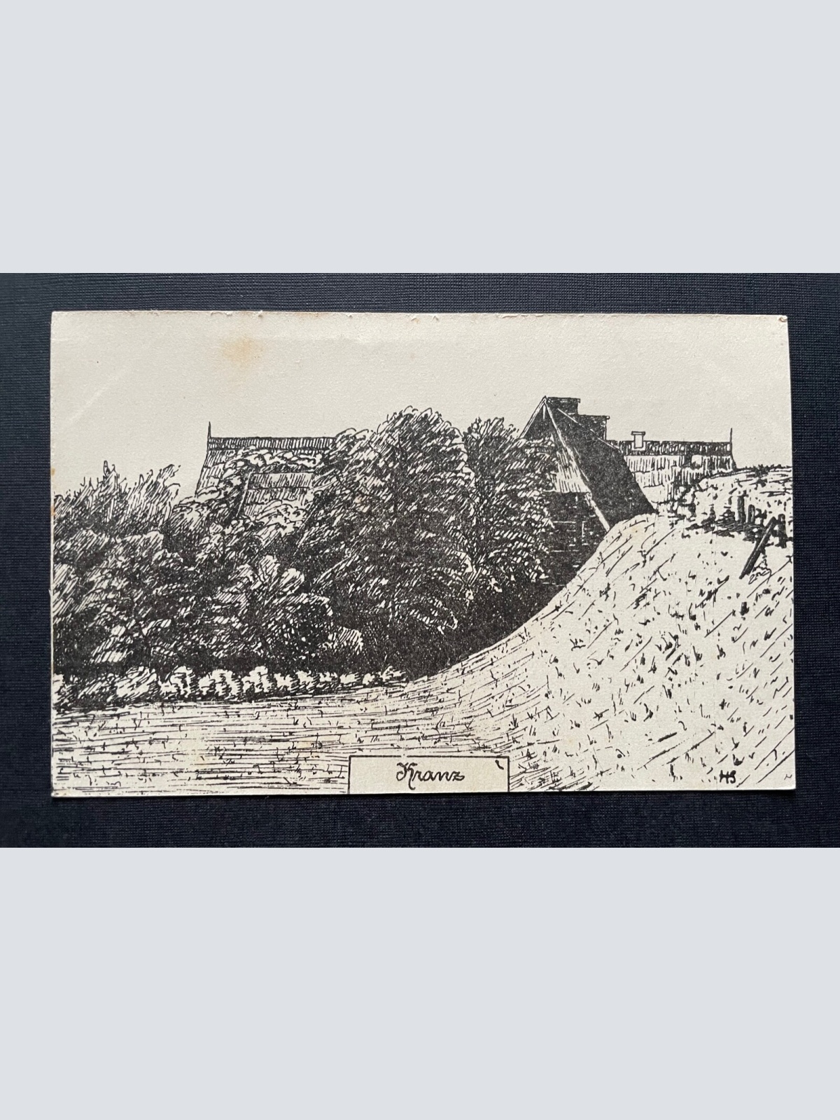 Kranz Cranz Haus Gebäude Bauernhaus Elbe Hamburg Deutschland 400442 TH D