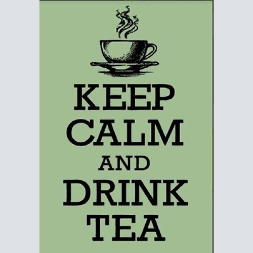 Schild keep calm and dtink tea tee trinken 12x18/20x30/30x40 blech oder holz
