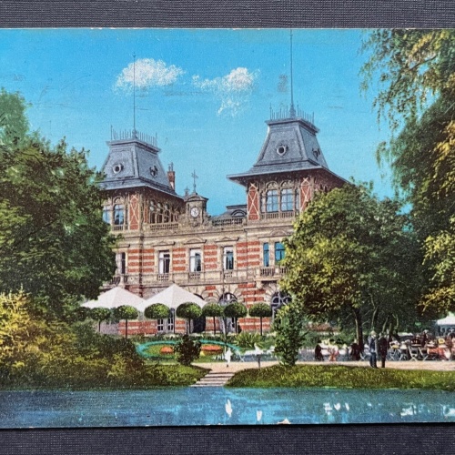 Stadtpark Restauration (L.R.Herzog) Nürnberg Weiher Bayern Deutschland 400435 F