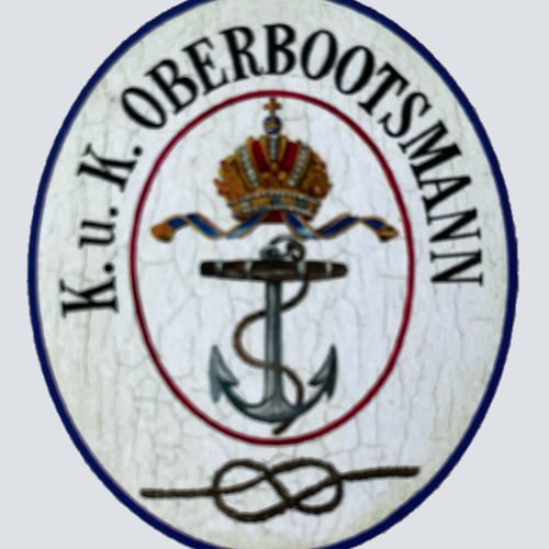 Nostalgie Holzschild Kuk Oberbootsmann Schiff Boot Marine Anker Schild