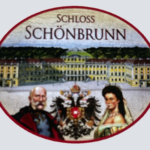 KuK Nostalgie Holzschild Schloß Schönbrunn Kaiser Franz Josef Sisi Wien Ö Schild