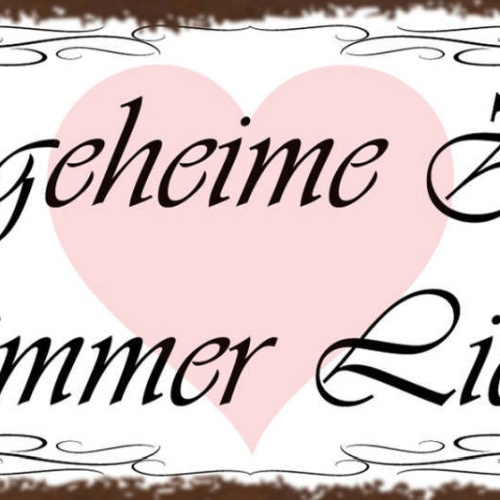 Schild Die Geheime Zutat Ist Immer Liebe Beziehung Kochen 27x10 Blech od.Holz