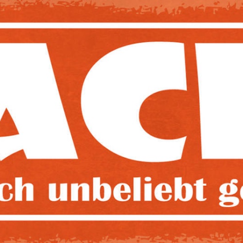 Schild Zack Mehrfach Unbeliebt Gemacht Unpopulär Verhasst 27x10 Blech od.Holz