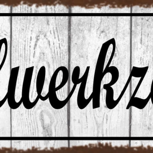 Schild Chef Werkzeug Bieröffner Bier Alkohol Trinken Flasche 27x10 Blech od.Holz