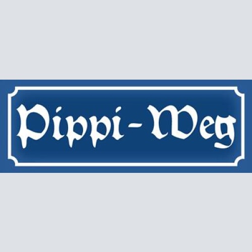 Schild pippi weg straße wc hunde klo gassi platz ort stadt 27 x 10 blech od.holz