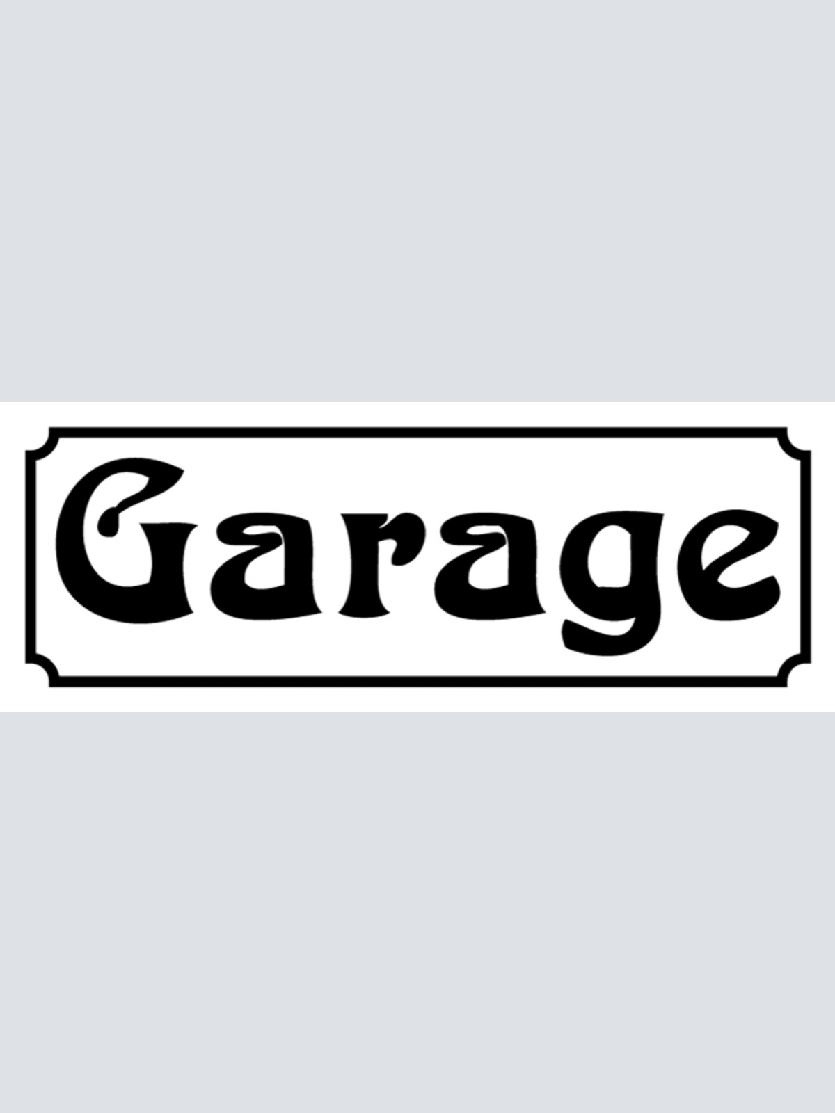 Schild Garage Auto Wagen Haus Mechaniker Bastler Motorrad 27x10 Blech od.Holz