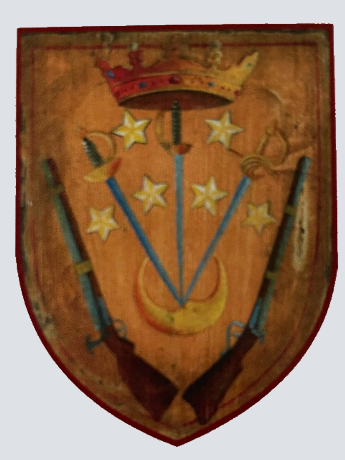 Nostalgie Holzschild Büchsenmacher Wappen Beruf Schusswaffen Österreich Schild