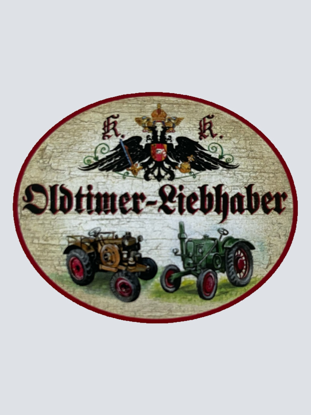 KuK Nostalgie Holzschild Oldtimer Liebhaber Auto Sammler Klassiker Autos Schild