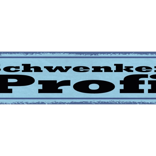 Schild Schwenker Profi Griller Grillen Grill BBQ Fleisch 46 x 10 Blech od. Holz