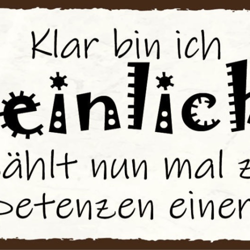 Schild Klar Bin Ich Peinlich Das Zählt Zu Den Kernkompetenzen Einer Mutter 27x10