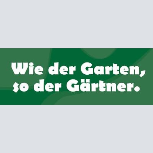 Schild wie der garten so der gärtner hobby beet pflanzen 27 x 10 blech od. holz