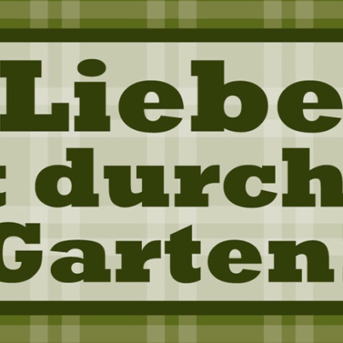 Schild Liebe Geht Durch Den Garten Gärtner Pflanzen Beet Hobby Beziehung 27 x 10