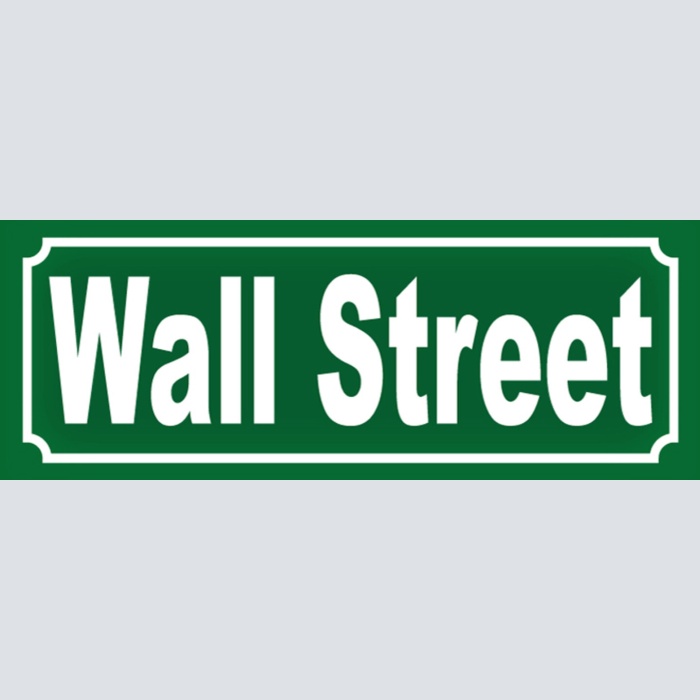 Schild Wall Street New York Manhattan Straße Stadt Ort 27 x 10 Blech od. Holz