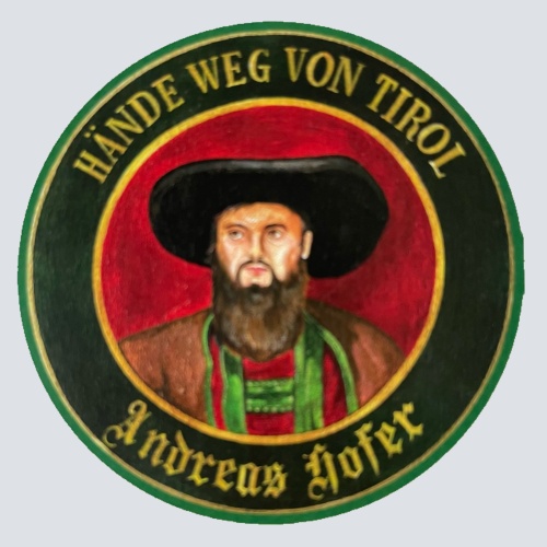Nostalgie Holzschild Schützenscheibe Hände Weg Von Tirol Andreas Hofer Schild