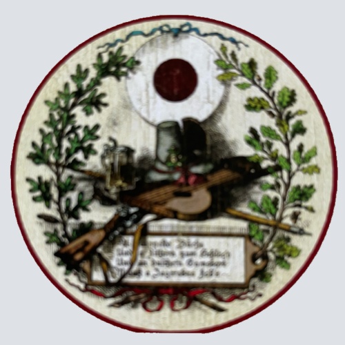 Nostalgie Holzschild Schützenscheibe A Doppelte Büchs Flinte Gewehr Schild