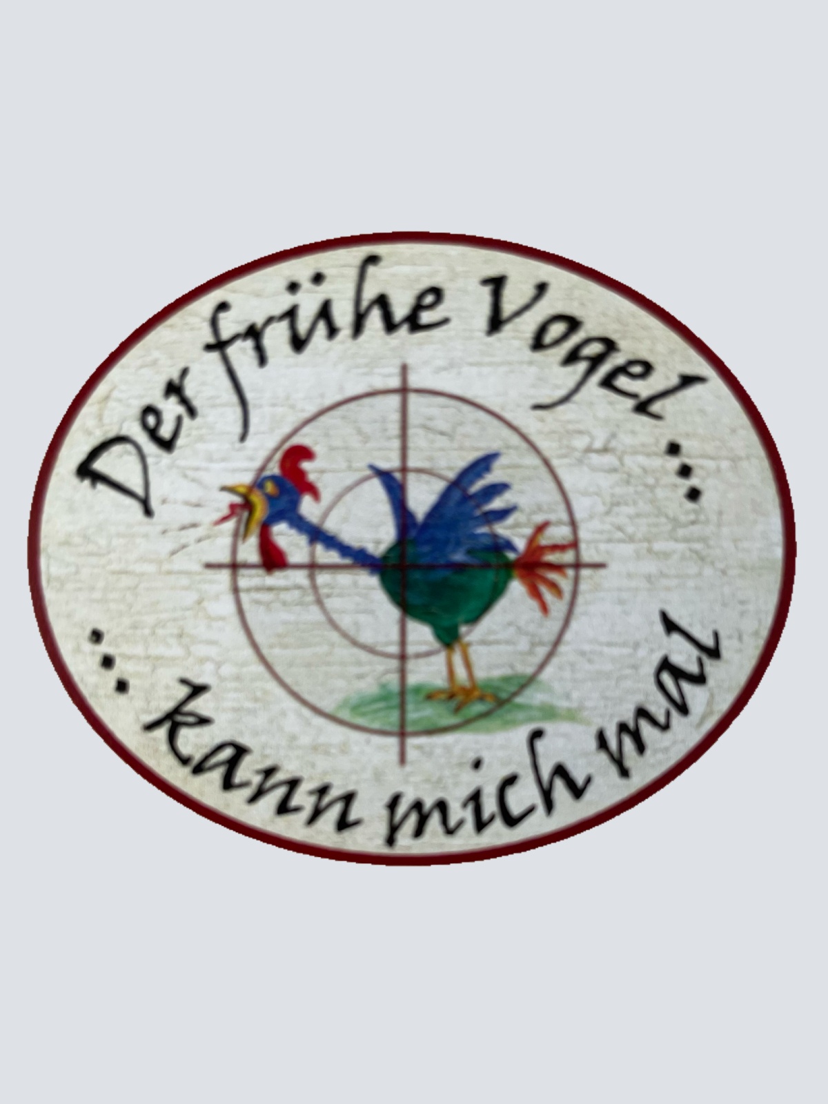 Nostalgie Holzschild Der Frühe Vogel Kann Mich Mal Morgen Früh Aufstehen Schild